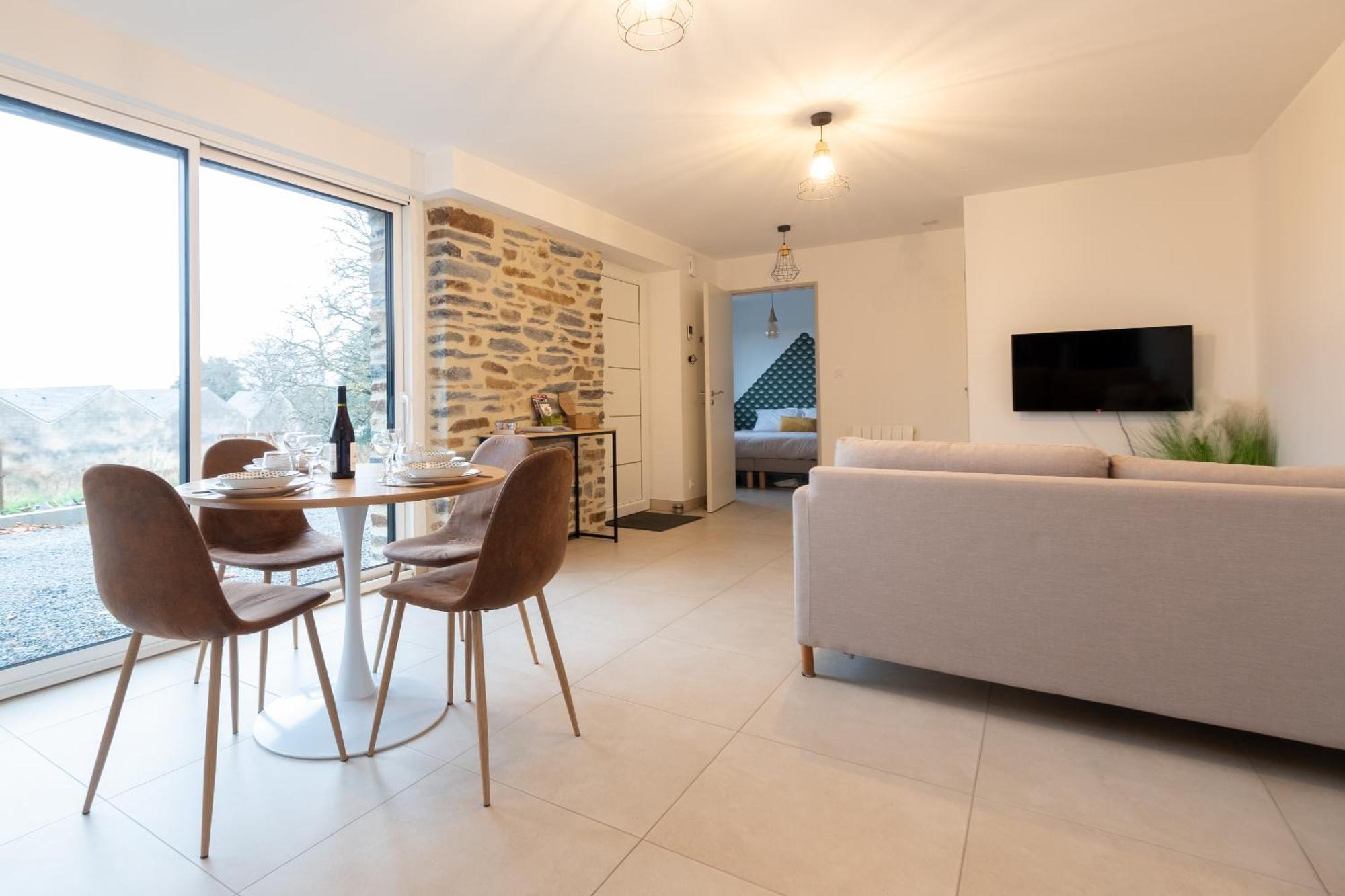 Appart Hotel La Gacilly-Centre Ville-Spa-Parking Dış mekan fotoğraf